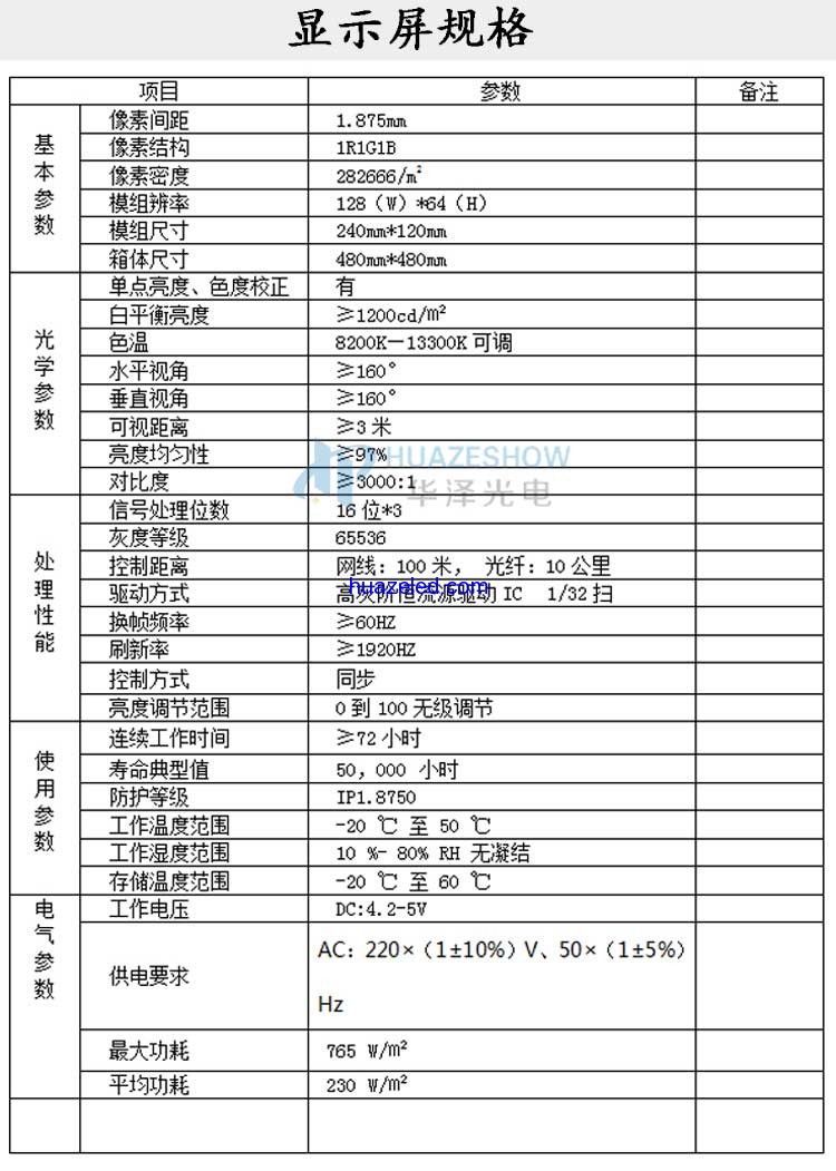 P1.875高清小間距LED顯示屏